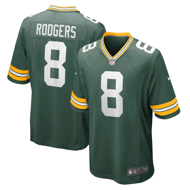 mens nike amari rodgers green green bay packers game jersey